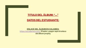 Mi auto biografia Album