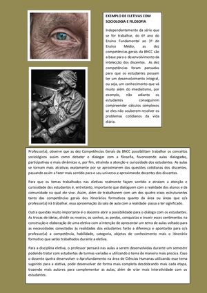 Revista Eletivas E Aprofundamento Com Sociologia E Filosofi1