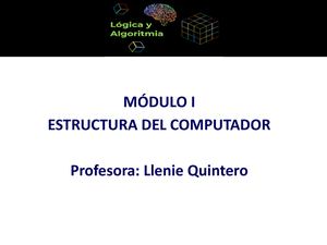 Módulo I Estructura De Un Computador Completa