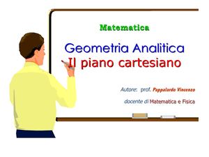 Il Piano Cartesiano