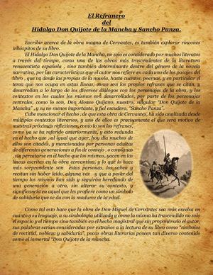Refranes Del Quijote