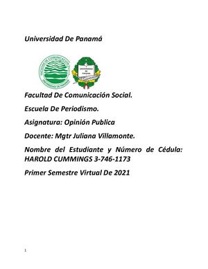 Definición del concepto de  Opinión Publica