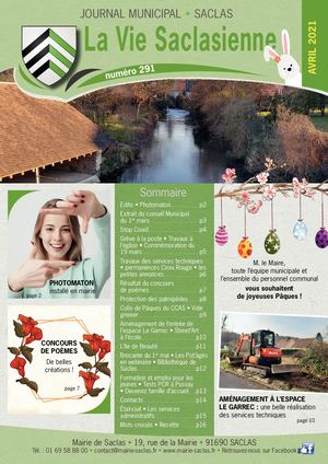 La vie saclasienne 291 Avril 2021