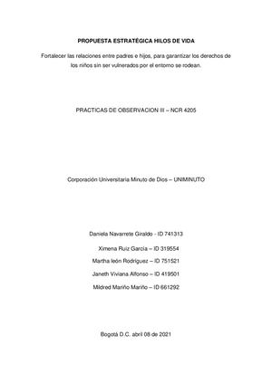 Propuesta Estrategias Pedagogicas Y Didacticas Ultima Entrega Practicas