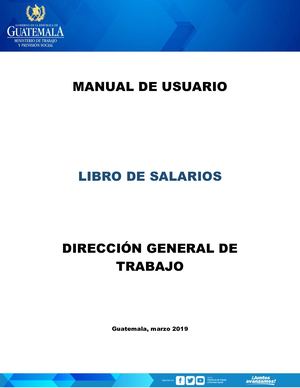 Manual Libro De Salarios