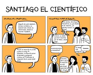 Comic Santiago El Científico