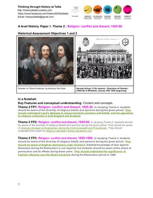 P1 Key Theme 2 Religion