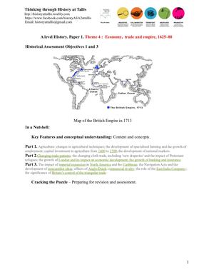 P1 Key Theme 4 Economy