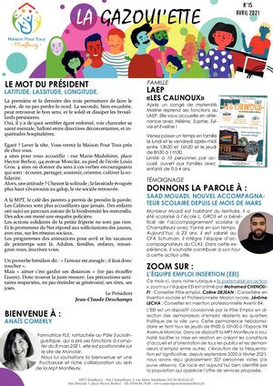 La Gazoui'ette  Avril 2021