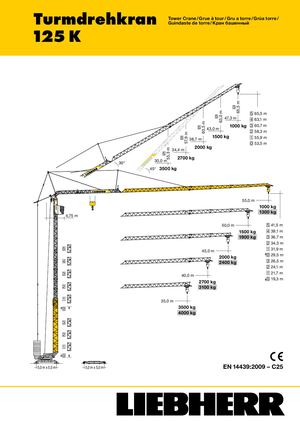 Liebherr Datasheet 125k Fast Erecting Crane