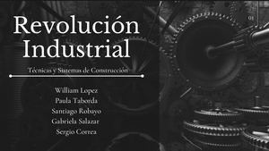 Revolución Industrial, Técnicas Y Sistemas De Construcción