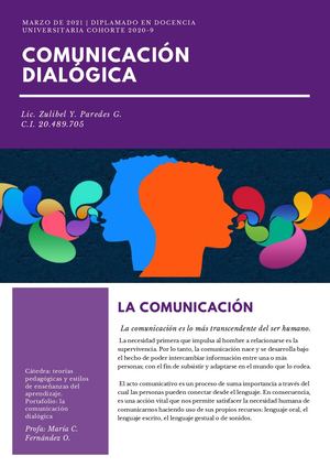 Comunicación Dialógica 2021