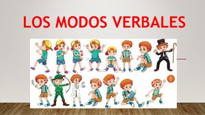 Los Modos Verbales Aplicación