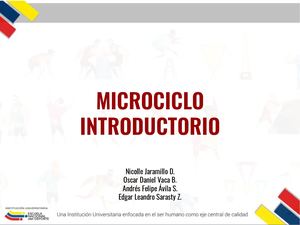 Microciclo De Aproximación O Acercamiento