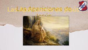 Apariciones De Cristo Resucitado