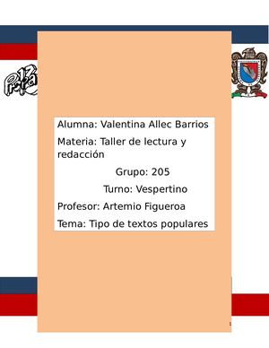 Ensayo Taller De Lect Final