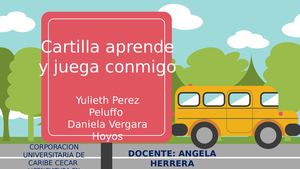 Cartilla Psicomotricidad