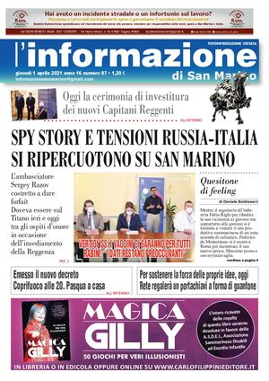 087 L'informazione Giovedì 01 04 2021