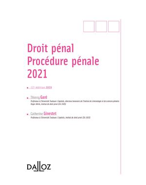 Hypercours Droit Penal Procedure Penale