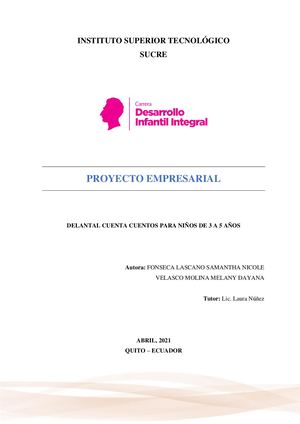 Proyecto Empresarial Teórico Fonseca Velasco