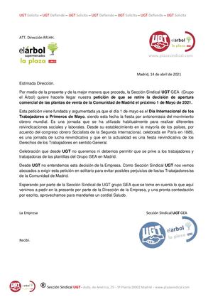 1 De Mayo De 2021