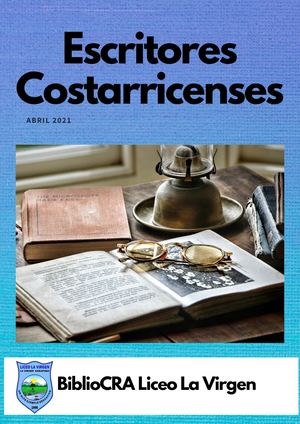 Escritores Costarricenses (1)