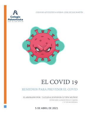 La Monografía Covid 19