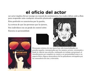 El Oficio Del Actor