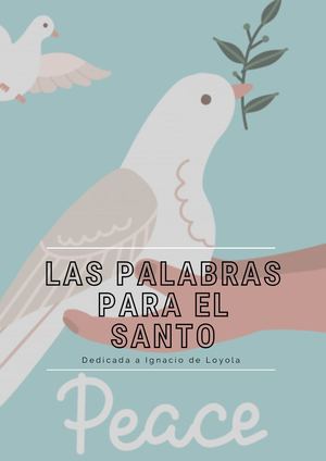 Las Palabras Para El Santo