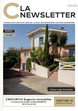 Newsletter Biarritz avril
