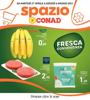 Volantino Conad Spazio Liguria Nord Ovest 27 Aprile 6 Maggio