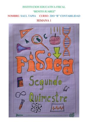 Tapia Saul 2do B Contabilidad Portafolio Del 3 Parcial Ii Quimestre