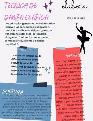 Tecnica De Danza Clasica