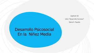 Desarrollo Psicosocial En La Niñez Media
