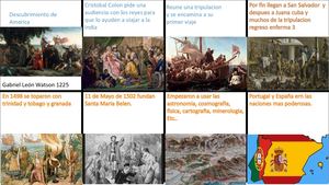 Historieta Descubrimiento De America