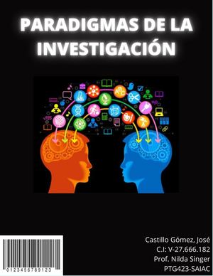 Diseños Investigativos Del Paradigma