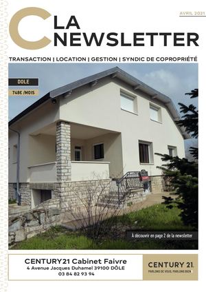 Newsletter Dole avril
