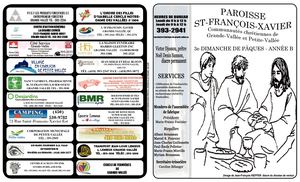 Feuillet Paroissial 18 Avril 2021