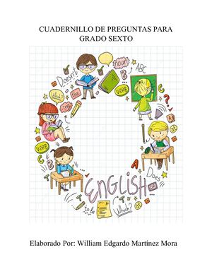 Cuadernillo De Preguntas Para Grado Sexto