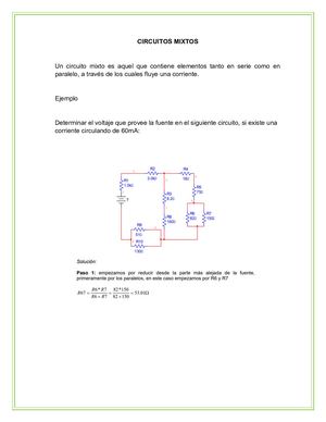 Lectura Circuito Mixto