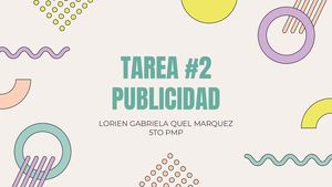 Publicidad Tarea 2