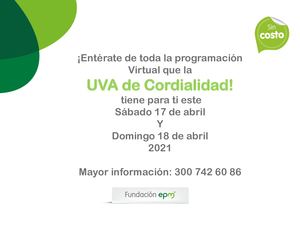 Programación UVA de la Cordialidad 17 -18 De Abril