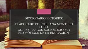 Diccionario Rasgos Yuliana Montero