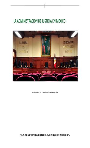 Administracion De Justicia Mexico 17 04 21