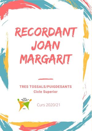 Recordant Joan Margarit