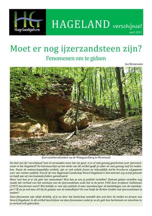 Moet er nog ijzerzandsteen zijn?