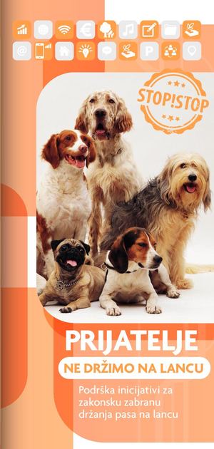 Prijatelje ne držimo na lancu