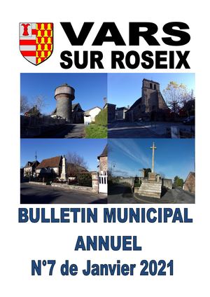 Bulletin municipal 2021  VARS-SUR-ROSEIX