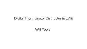 Digital Thermometer Distributor Uae