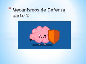 Clase 11 Fundamentos Mecanismos De Defensa Parte 2 Escuintla 2021